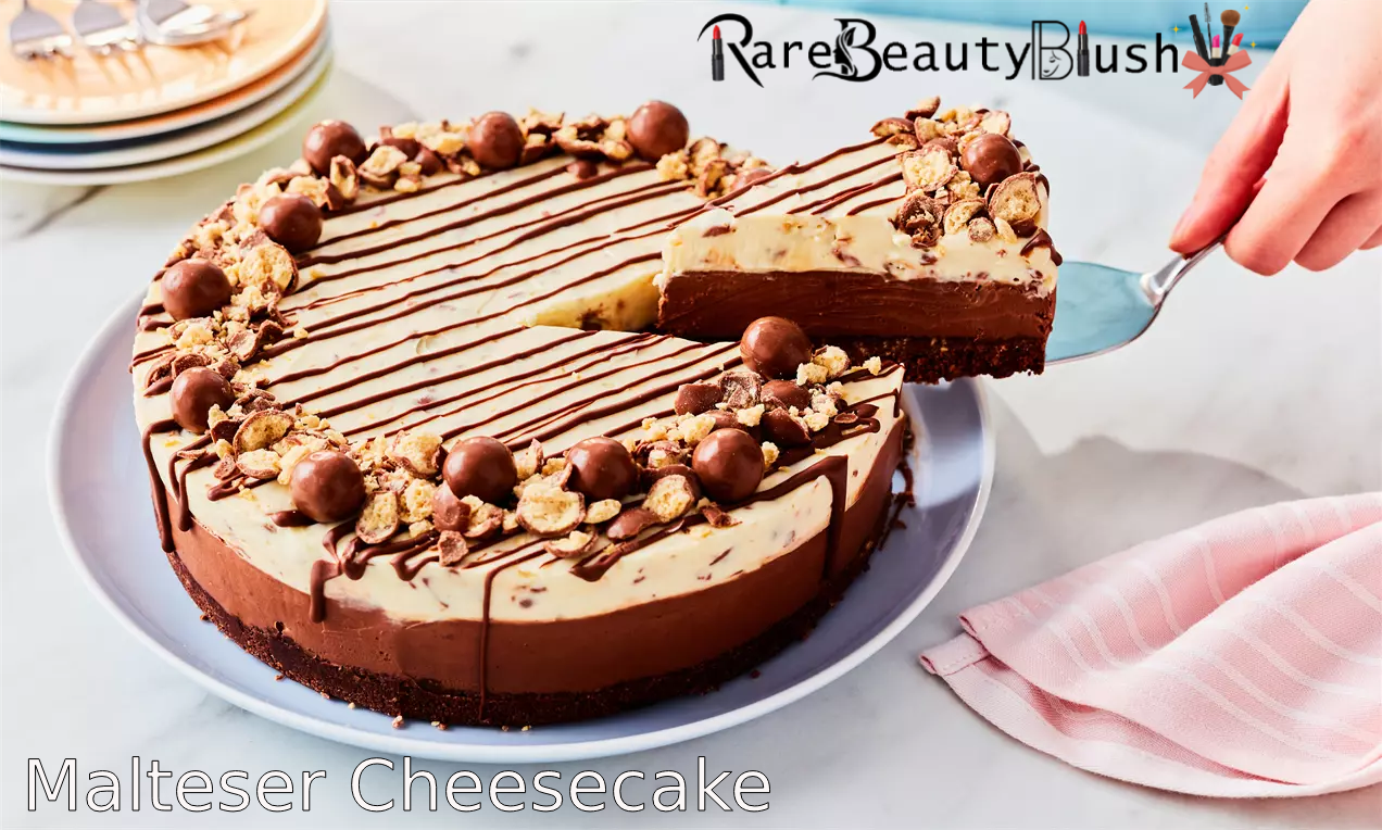 Malteser Cheesecake Indulgence Meets Health-Conscious Choices