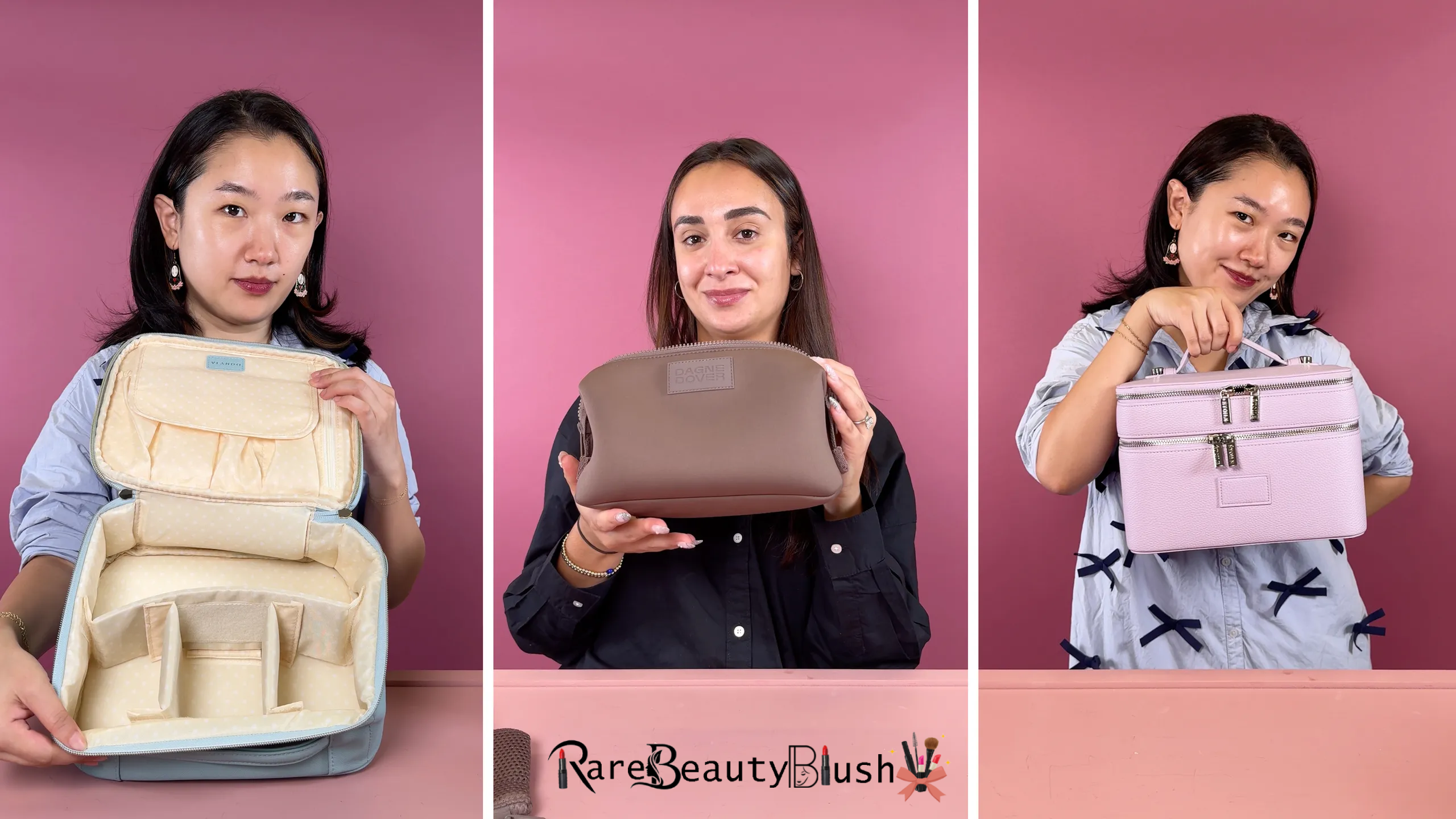 Rare Beauty Makeup Bag - A Perfect Blend of Style and Purpose