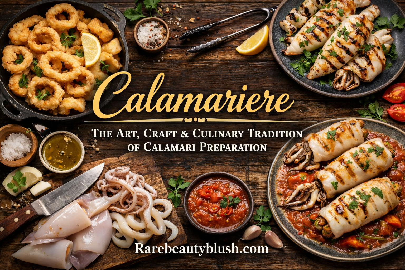 Calamariere The Art, Craft, and Cultural Significance of Calamari Preparation