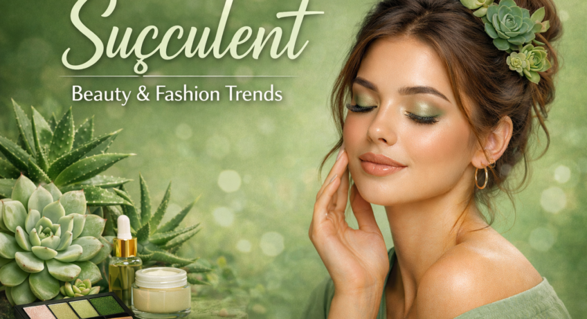 Suçculent-Inspired Beauty & Fashion Trends A Fresh Style for Modern Women